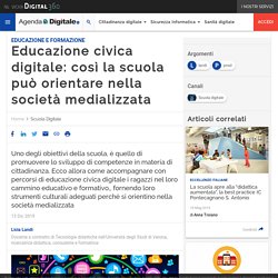 Educazione civica digitale: così la scuola può orientare nella società medializzata