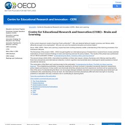 OECD: Brain & Learning