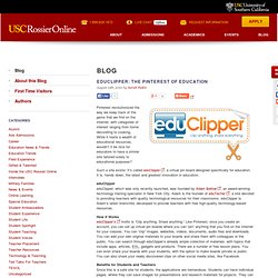 eduClipper: The Pinterest of Education