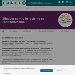 Éduquer contre le racisme et l’antisémitisme