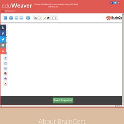 FREE Online Whiteboard by BrainCert