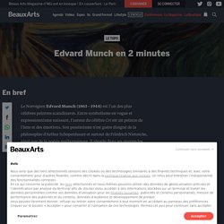 Edvard Munch en 2 minutes