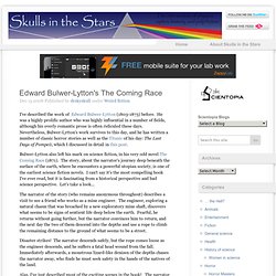 Edward Bulwer-Lytton’s The Coming Race