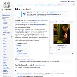 Edward de Bono