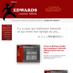 Edwards - L'Assistant Adwords