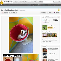 Eero Ball Dog Bed/Chair