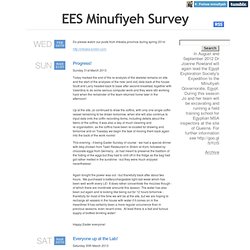 EES Minufiyeh Survey