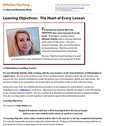 Teachers.Net March 2011 - HARRY & ROSEMARY WONG: Effective Teaching - Achieving Greatness - Teachers.Net