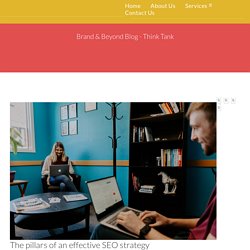 The pillars of an effective SEO strategy - brandandbeyond.in