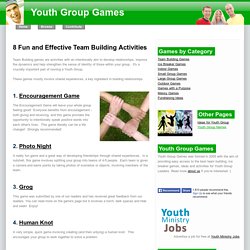 8 Fun and Effective Team Building Activities