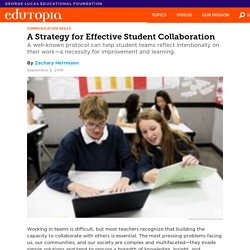 A Strategy for Effective Student Collaboration