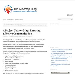 A Project Charter Map: Ensuring Effective Communication