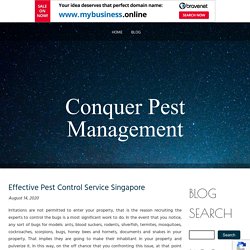 What is Pest Control?