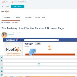 The Anatomy of an Effective Facebook Business Page