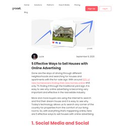 5 Effective Ways to Sell Houses with Online Advertising