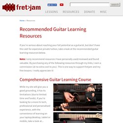 8 Effective Guitar Learning Resources