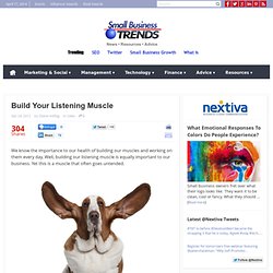 Build Your Listening Muscle