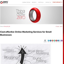 Cost-effective Online Marketing Services for Small Businesses