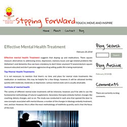 Effective Mental Health Treatment
