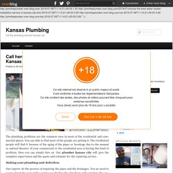 Call here for cost effective plumbing service in Kansas City - plumbing service Kansas city - water heater