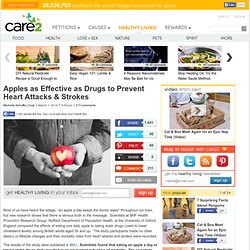 Apples as Effective as Drugs to Prevent Heart Attacks, Strokes