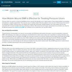 How Mobile Wound EMR Is Effective for Treating Pressure Ulcers
