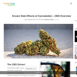 Known Side Effects of Cannabidiol - CBD Overview