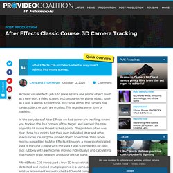 After Effects Classic Course: 3D Camera Tracking by Chris and Trish Meyer