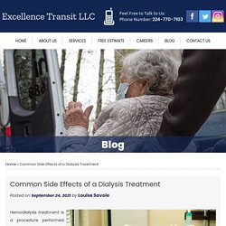Common Side Effects of a Dialysis Treatment