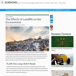 The Effects of Landfills on the Environment