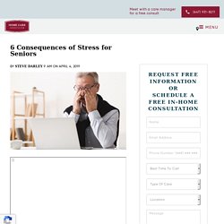 6 Effects of Stress on Aging Adults