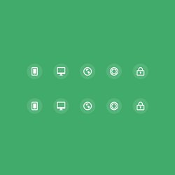 Simple Icon Hover Effects with CSS Transitions and Animations