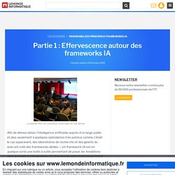 Effervescence autour des frameworks IA