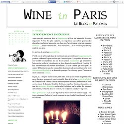 Effervescence ligérienne - WINE IN PARIS