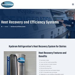 Heat Recovery and Efficiency Systems