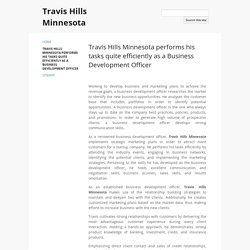 Travis Hills Minnesota