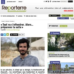 « Tout va s’effondrer. Alors... préparons la suite »