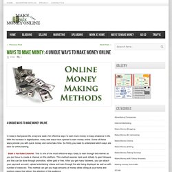 4 Effortless Ways to Make Money Online UAE, USA, UK, Dubai