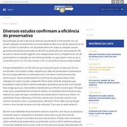 Diversos estudos confirmam a eficiência do preservativo - Dourados Agora - Notícias de Dourados-MS e Região.