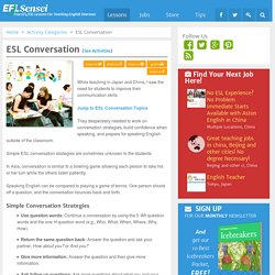 ESL Conversation