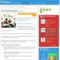 ESL Conversation