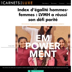 Index d'égalité hommes-femmes : LVMH a réussi son défi parité