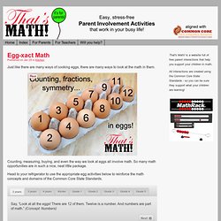 Egg-xact Math