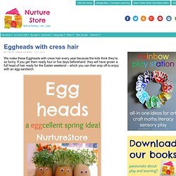 Eggheads with cress hair