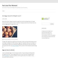 Are Eggs Good for Weight Loss?