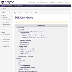 EGit/User Guide