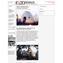 Le premier magazine Web canadien dédié au design global