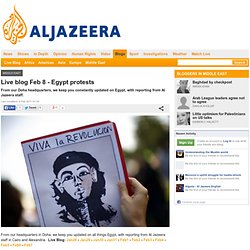 Live blog Feb 8 - Egypt protests
