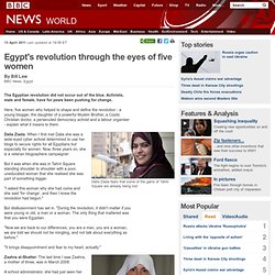 Egypt's revolution through the eyes of five women