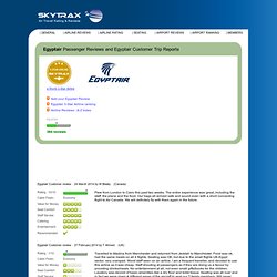 Egyptair Customer Reviews
